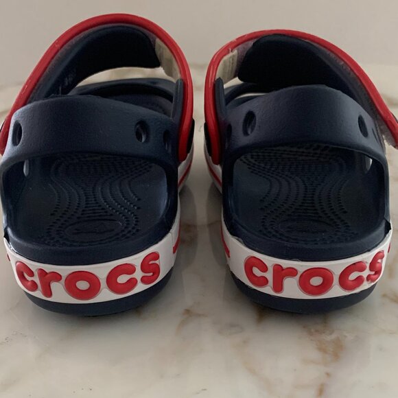 Crocs unisex-child Crocband Cruiser Sandals (Toddler/Little Kid) - Picture 5 of 8